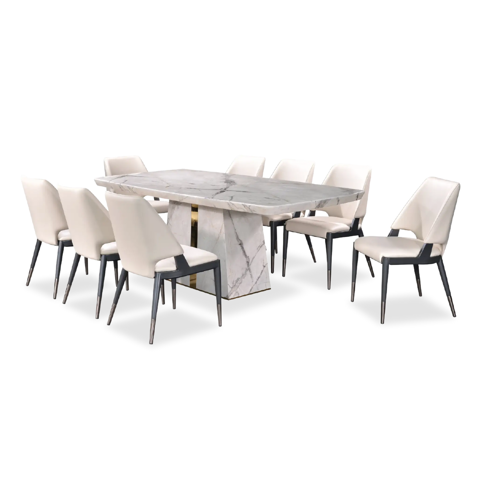 CREASA Marble Dining Set - Lian Star Sarawak