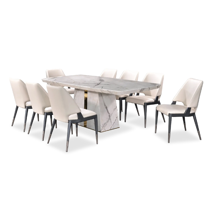 CREASA Marble Dining Set - Lian Star Sarawak