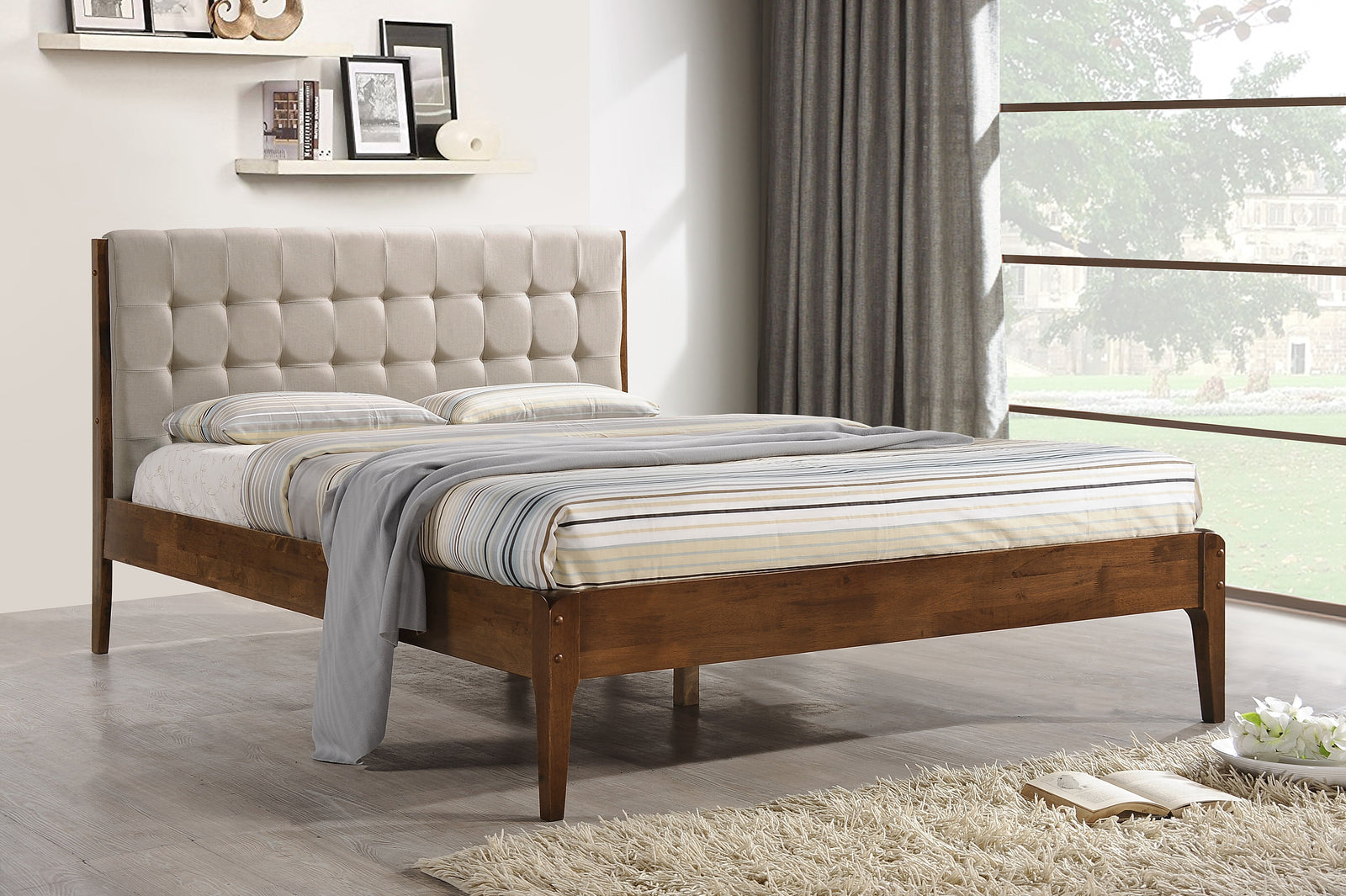 MIRA Wooden Bedframe - Lian Star