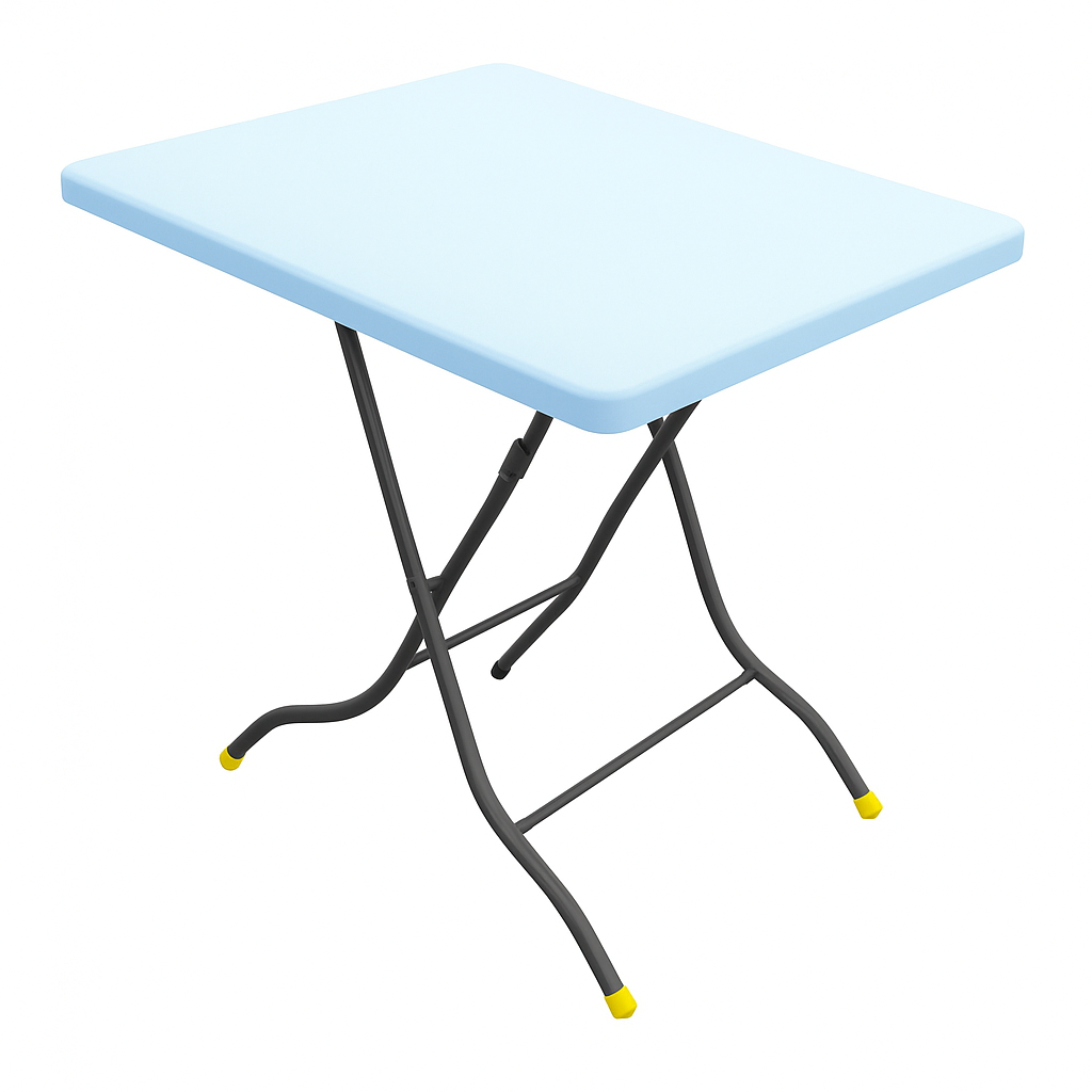3V Plastic Folding Table (Square)