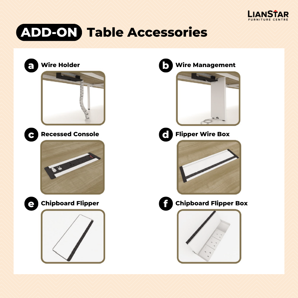 Square Leg Conference Table - Lian Star