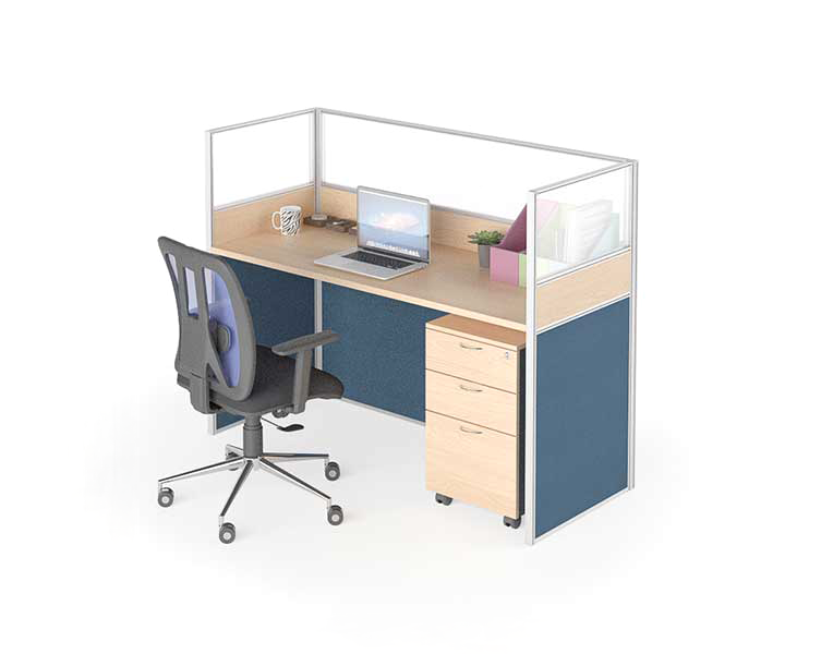 Partition Workstation Concept A 1 Pax - Lian Star Sarawak