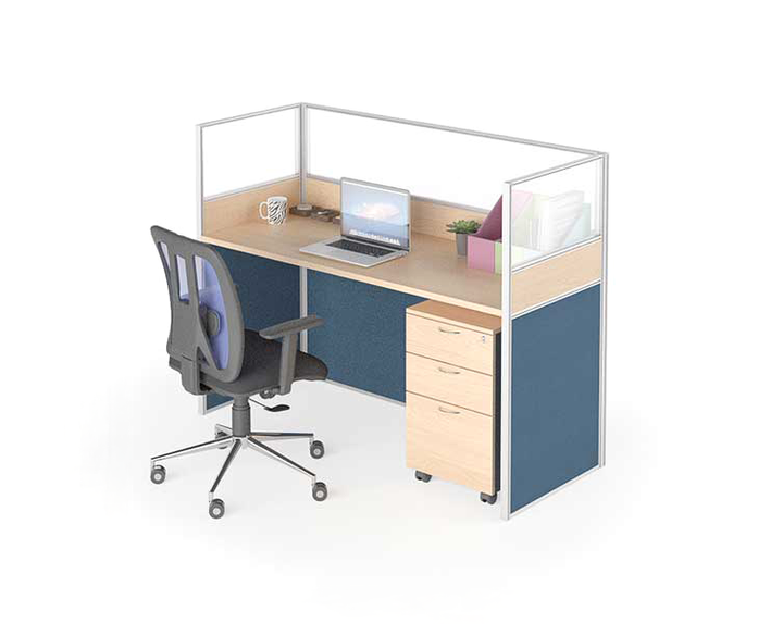 Partition Workstation Concept A 1 Pax - Lian Star Sarawak