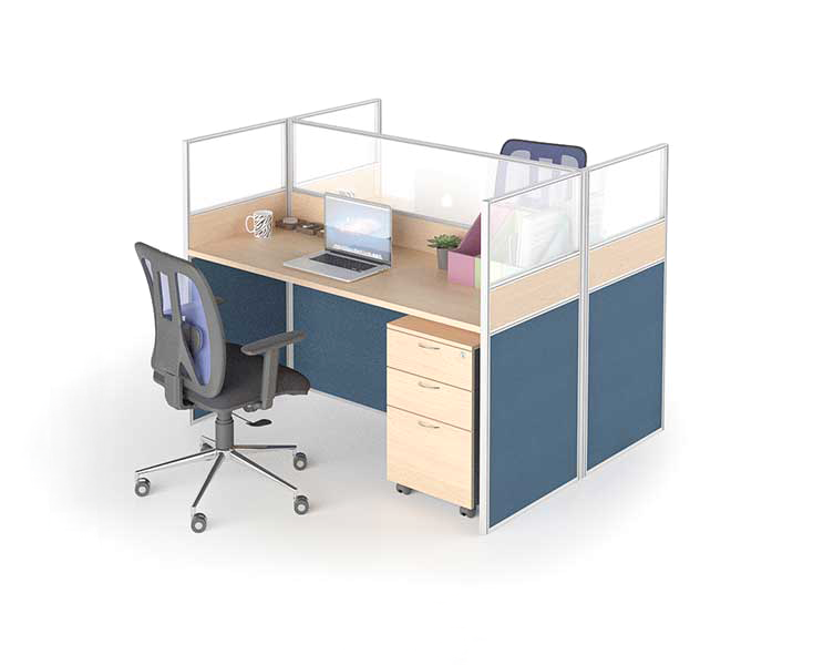 Partition Workstation Concept B 2 Pax - Lian Star Sarawak