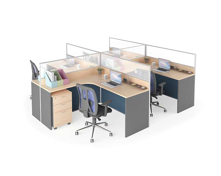Partition Workstation Concept K 4 Pax - Lian Star Sarawak