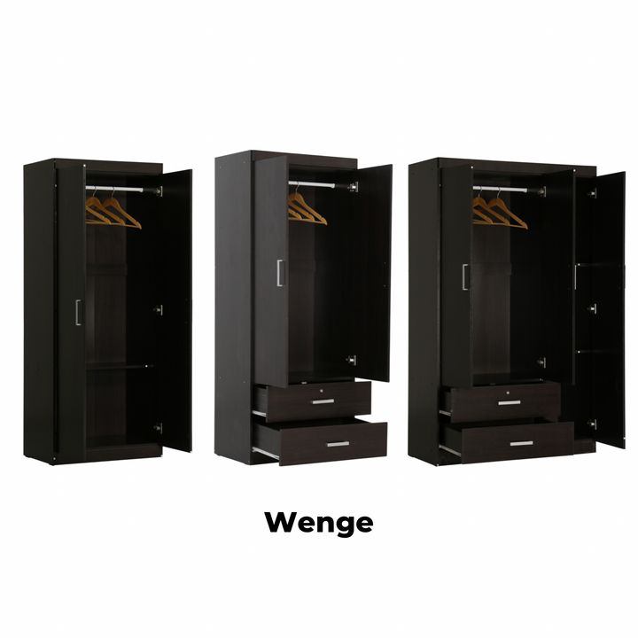 ELIFEL Swing Door Wardrobe - Lian Star