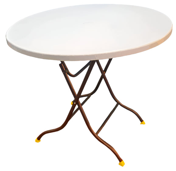 3V Plastic Folding Table Round - Lian Star Sarawak