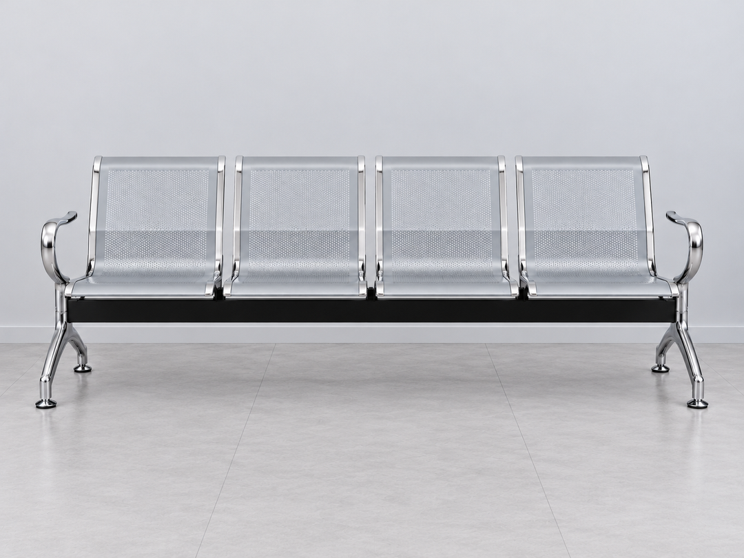 4 Seater Link Chair — front view