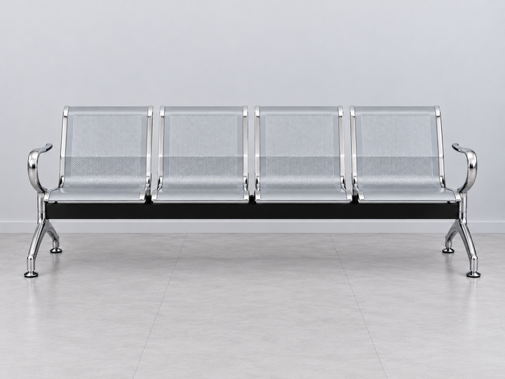 4 Seater Link Chair — front view