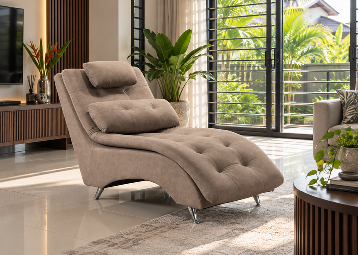 HF1110 Guardian-06 Brown relaxing chair in Malaysian home