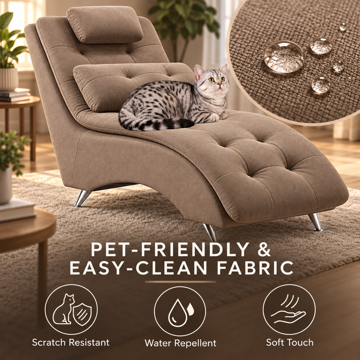 HF1110 Guardian-06 Brown pet-friendly easy-clean fabric features