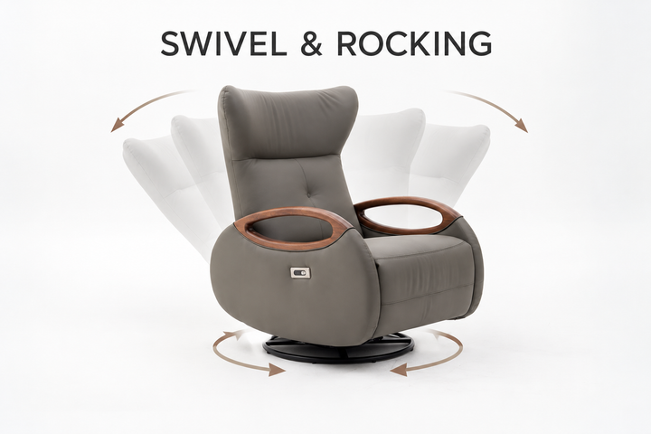 HF2291 swivel and rocking functions