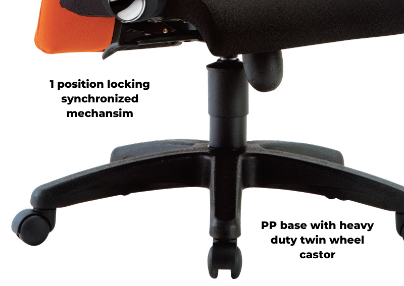 IMAGE I Ergonomic Swiveling Chair - Lian Star