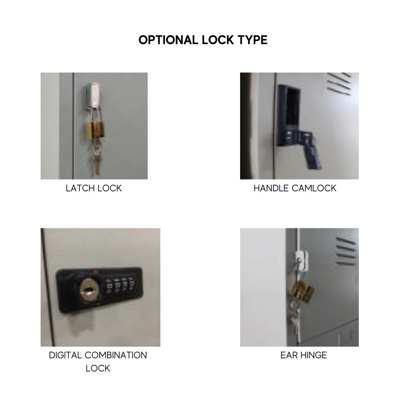 2 Compartment Steel Locker