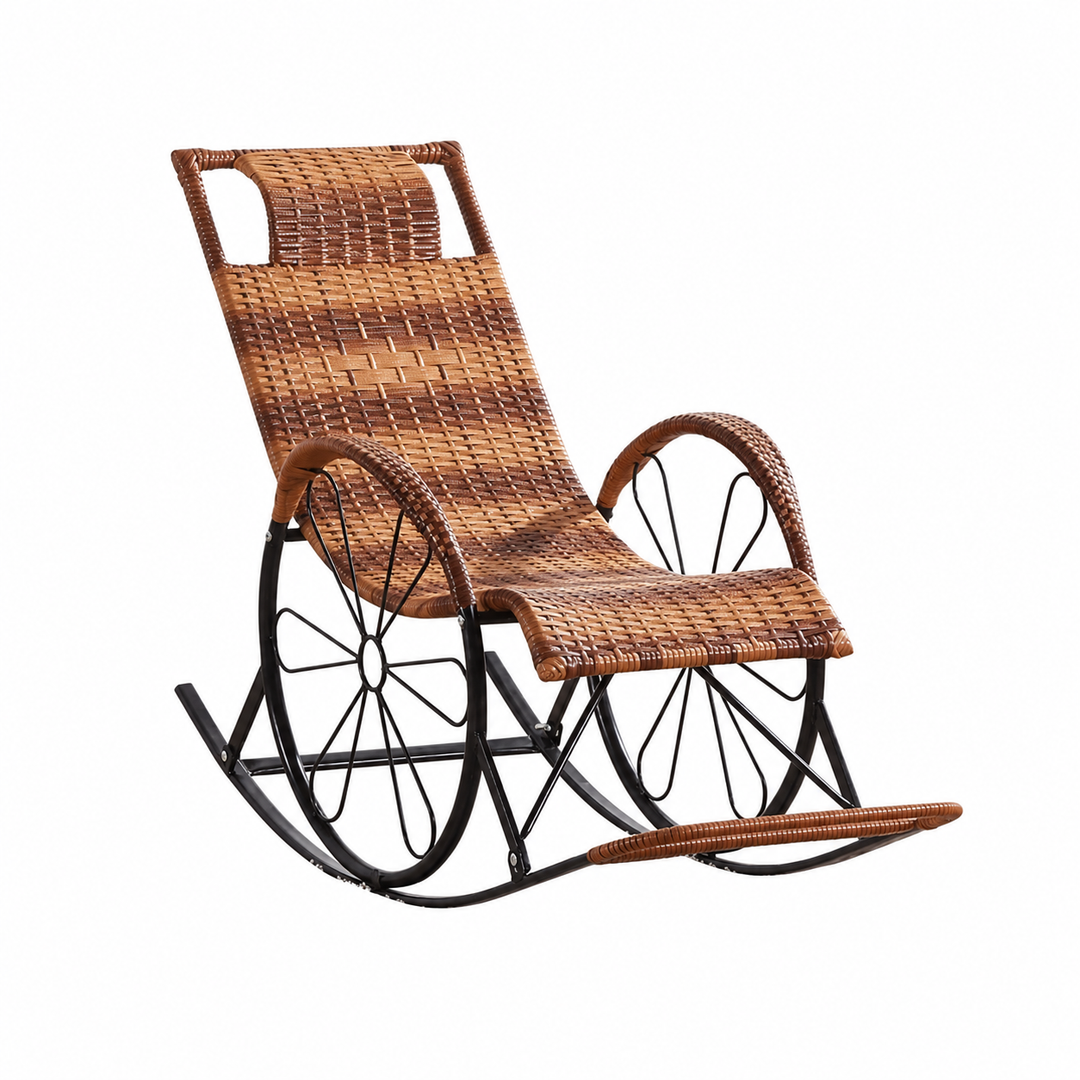 LF-LHC Leisure Rattan Rocking Chair