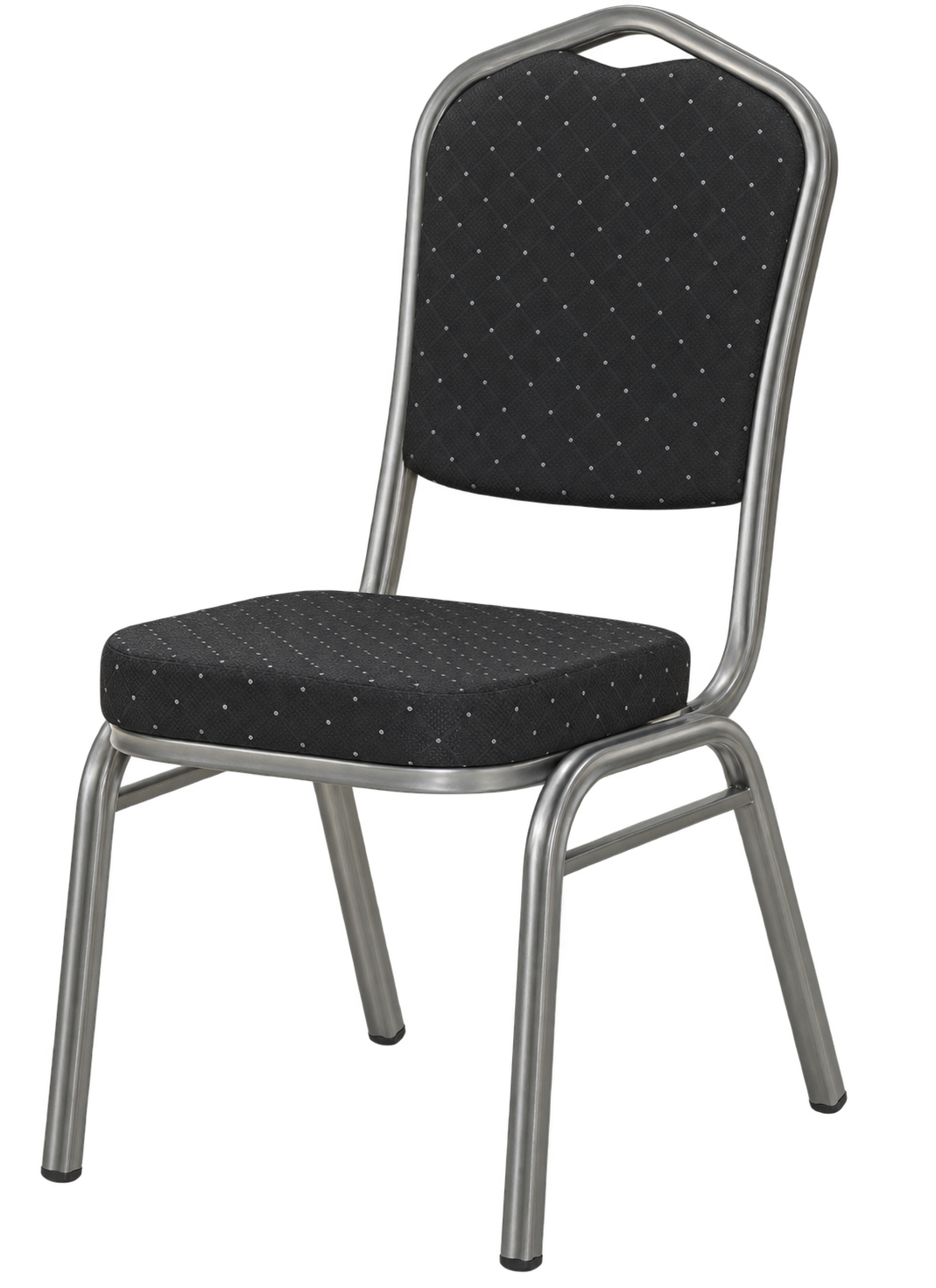Black Upholstered Banquet Chair — hero