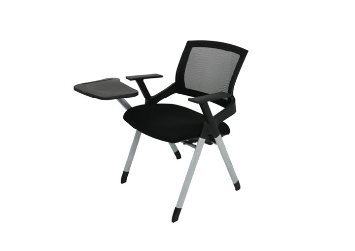 Lowback Study Mesh Chair with tablet, fixed leg (Matrix M-318TB)
