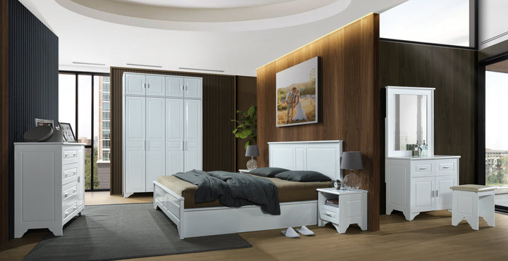 MIYA 83 4 Door Wardrobe - Lian Star