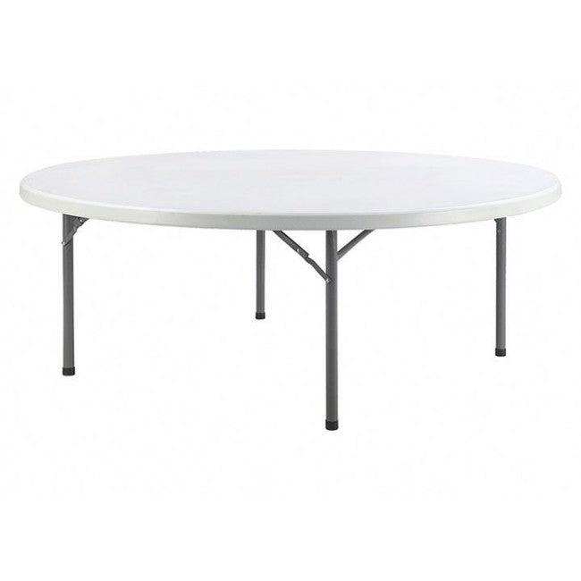 Round HDPE Plastic Folding Table - Lian Star Sarawak