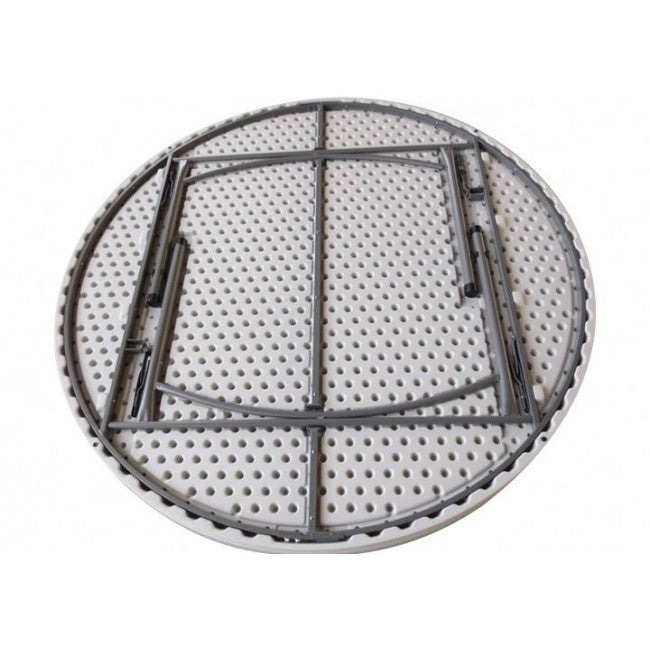 Round HDPE Plastic Folding Table