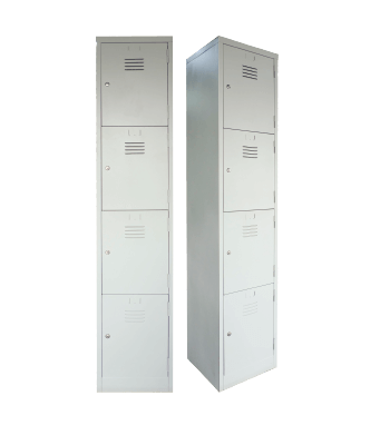 4 Compartment Steel Locker