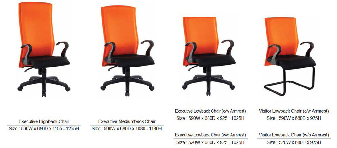 FLOW Upholstered Highback Office Chair