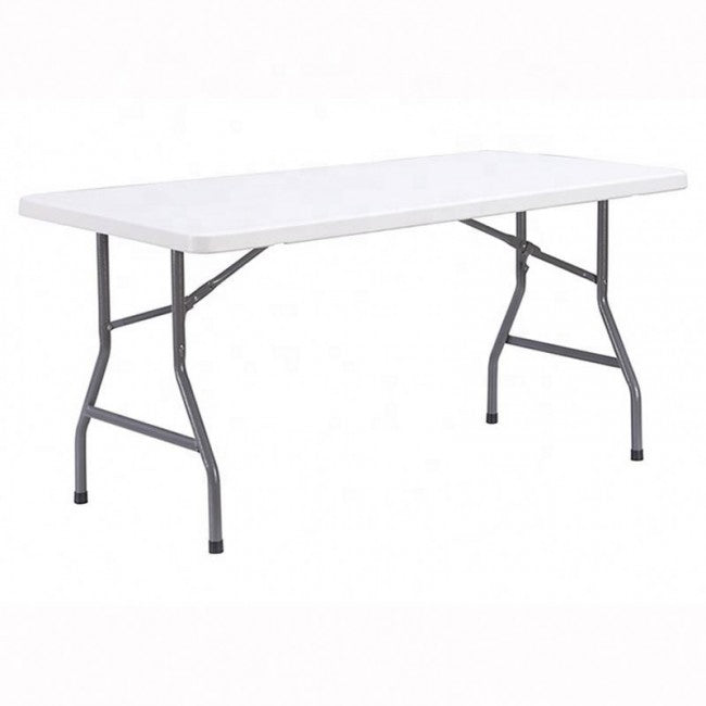 Rectangular HDPE Plastic Folding Table - Lian Star Sarawak