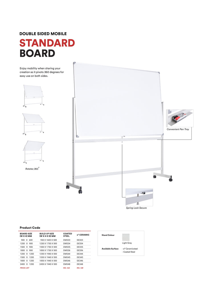 STANDARD Double Sided Mobile Board