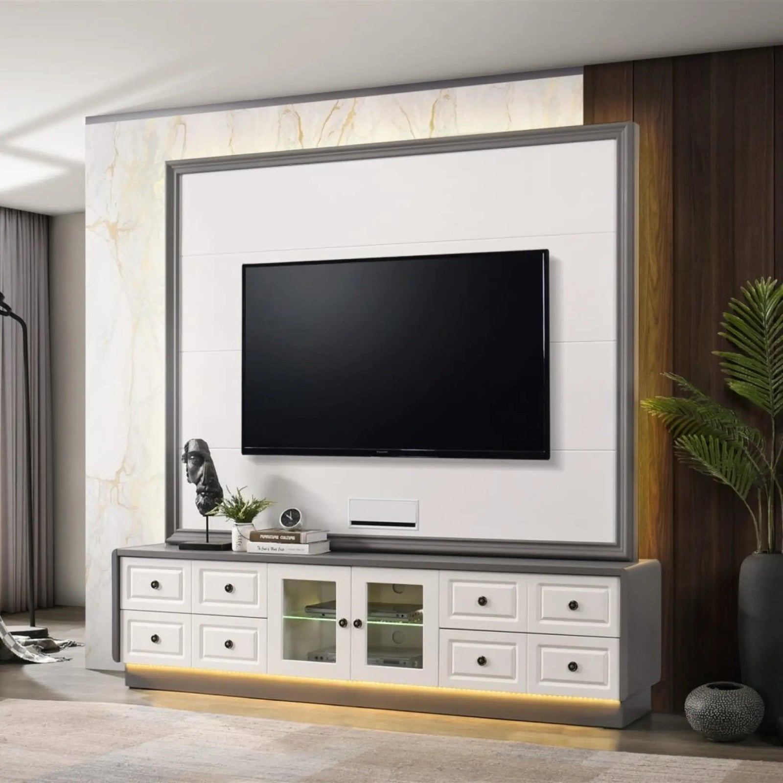 ALBAN 7' TV Cabinet - Lian Star