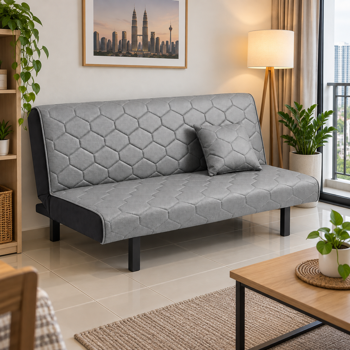 Aero breathable sofa bed Malaysian lifestyle