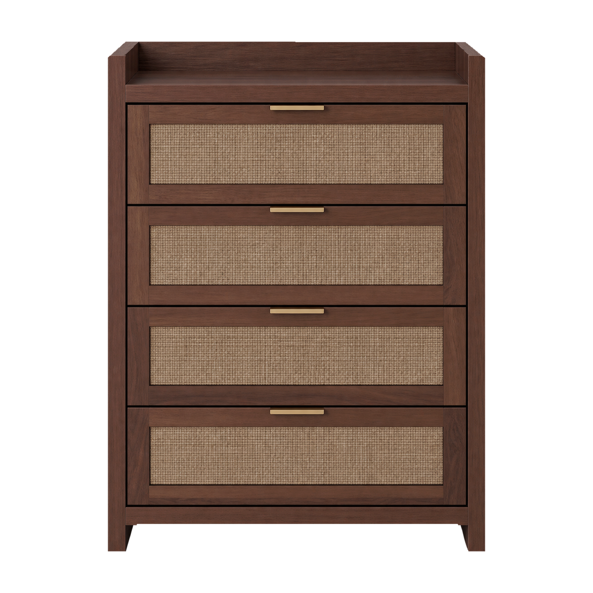 Arden Espresso 4-Drawer Chest front hero