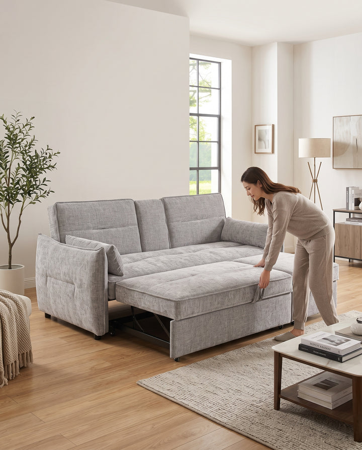 Aveno sofa bed pull-out view