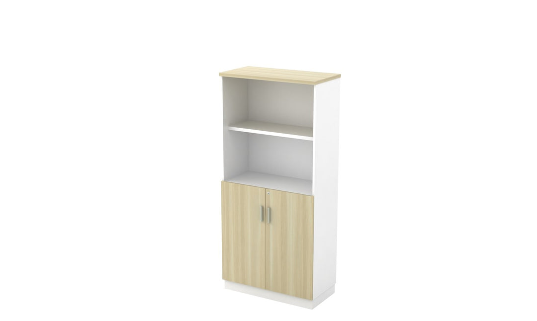B-Series open-shelf and swing-door office cabinet 1710mm