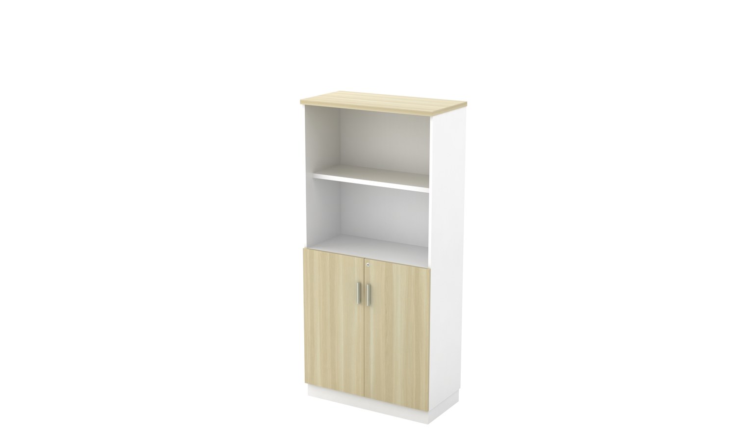 B-Series open-shelf and swing-door office cabinet 1710mm