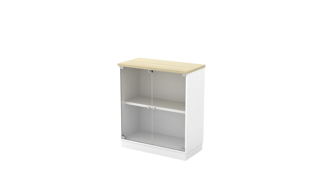 B-Series glass-door low display cabinet