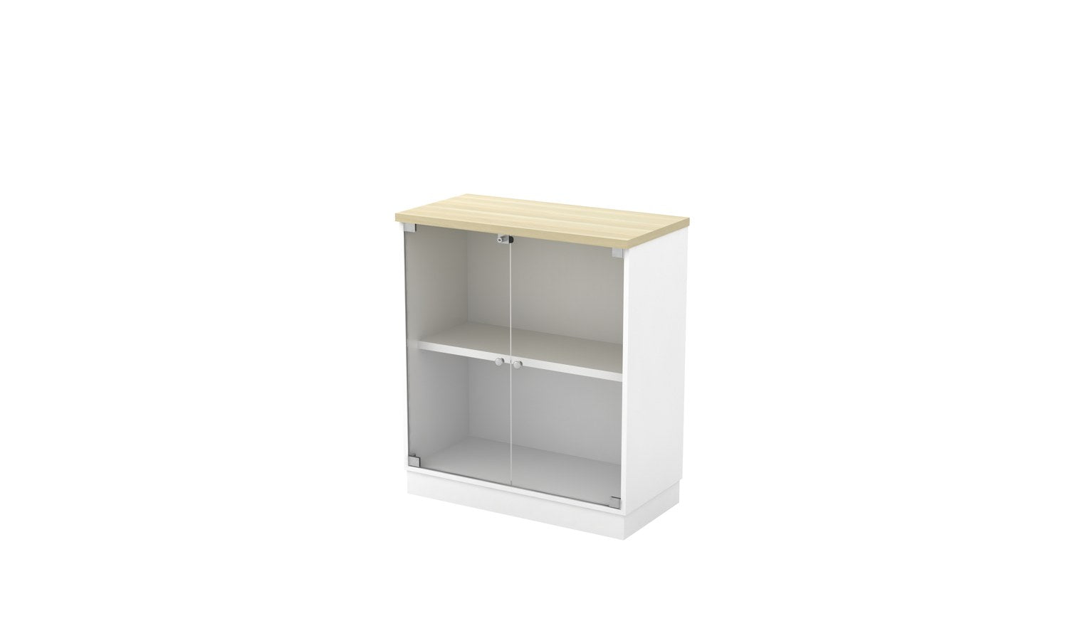 B-Series glass-door low display cabinet