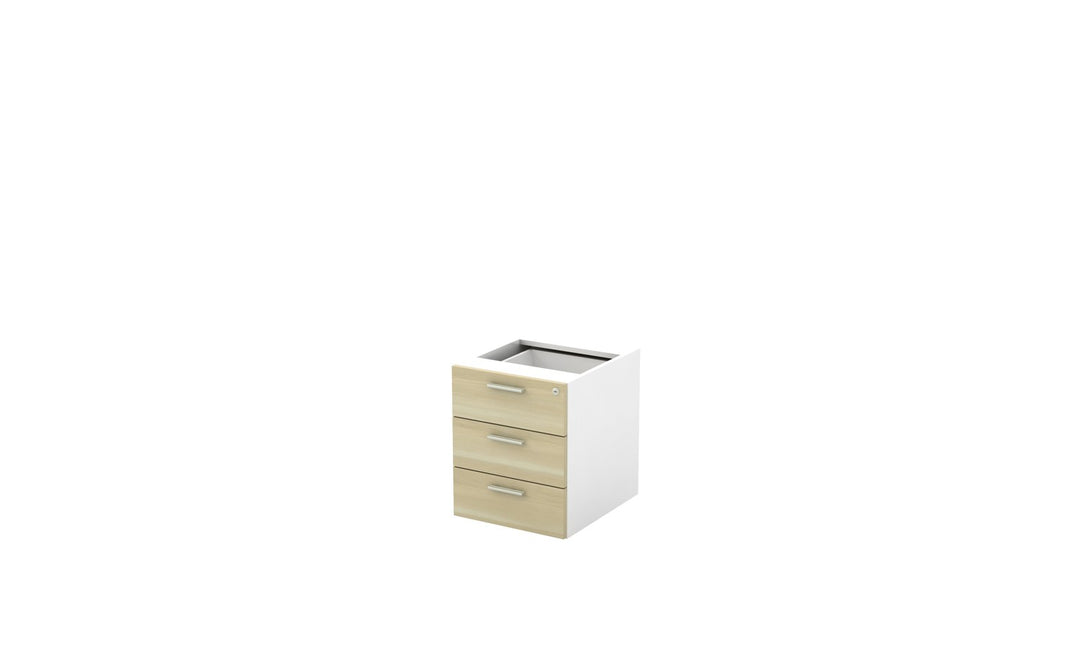 B-Series fixed 3-drawer office pedestal