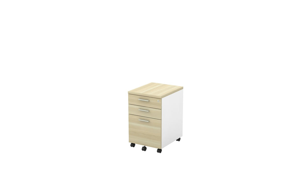 B-Series mobile pedestal 2 box plus filing drawer