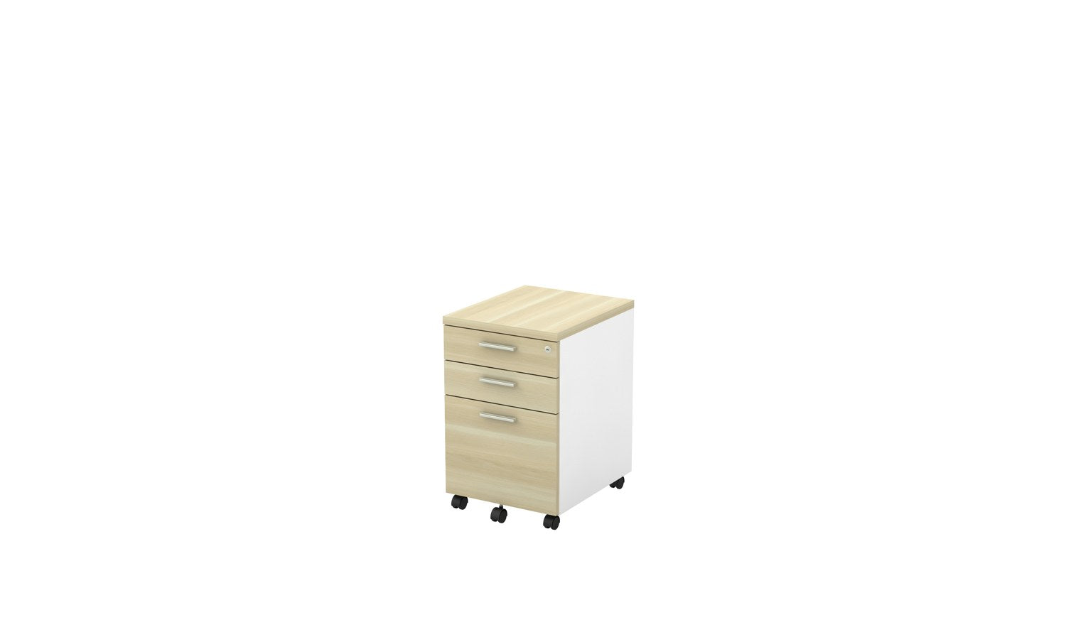 B-Series mobile pedestal 2 box plus filing drawer
