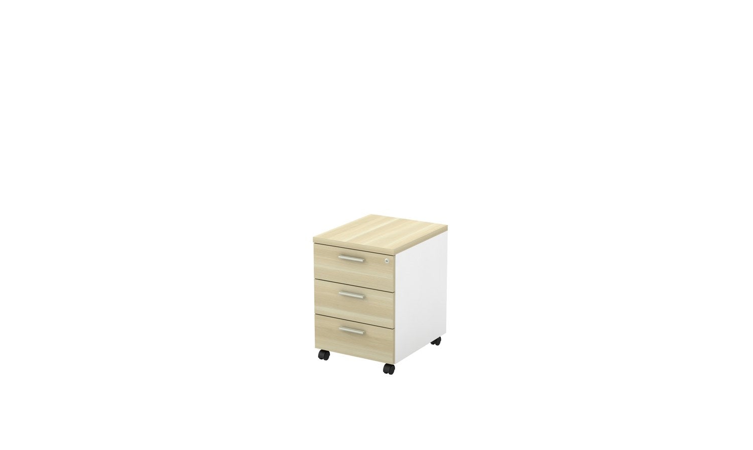B-Series mobile 3-drawer office pedestal