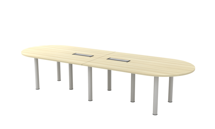B-Series 3600mm joined two-piece oval tabletop — original construction reference