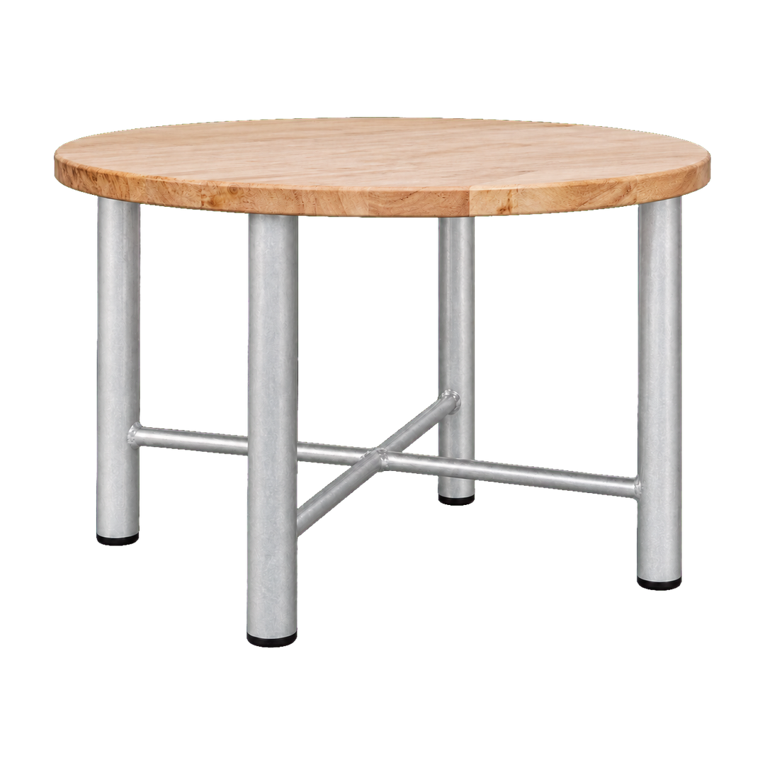 Care Round Rubberwood Coffee Table for Hospital Lounges — hero