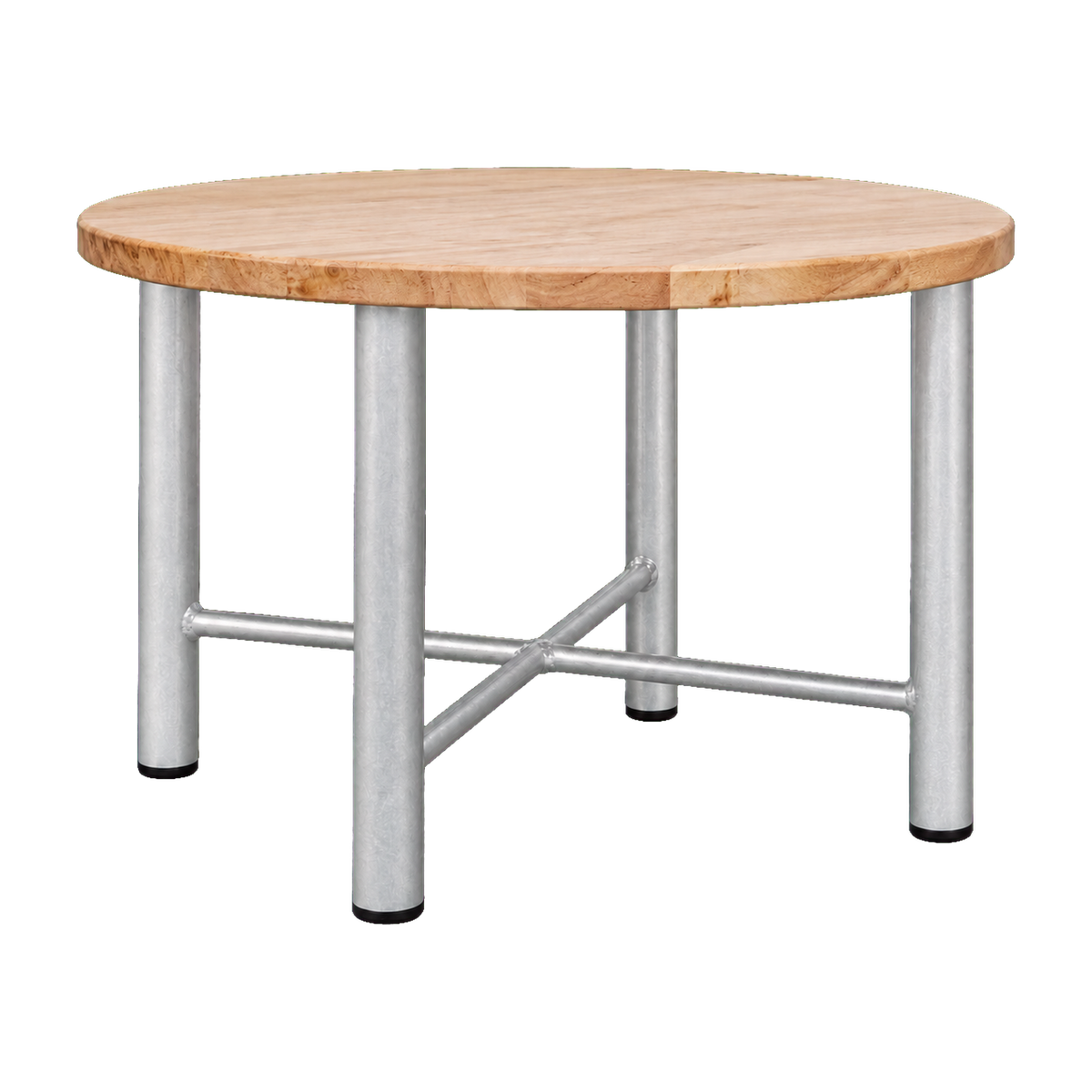 Care Round Rubberwood Coffee Table for Hospital Lounges — hero