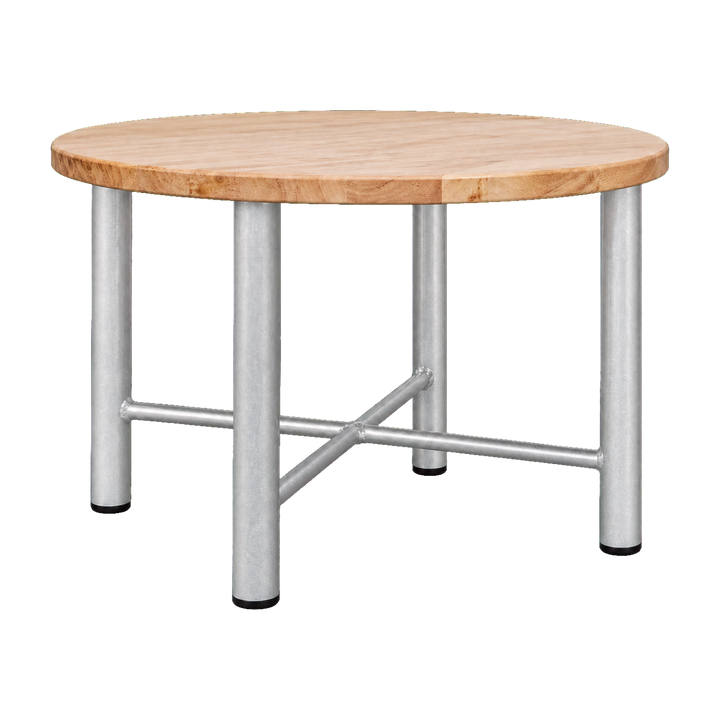 Care Round Rubberwood Coffee Table for Hospital Lounges — hero