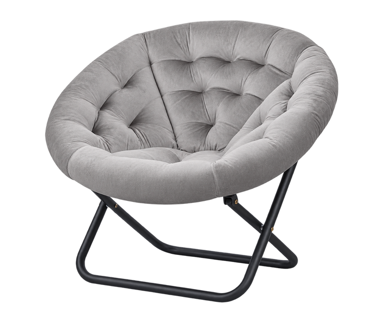 Cosi Flower Relax Chair in Light Grey