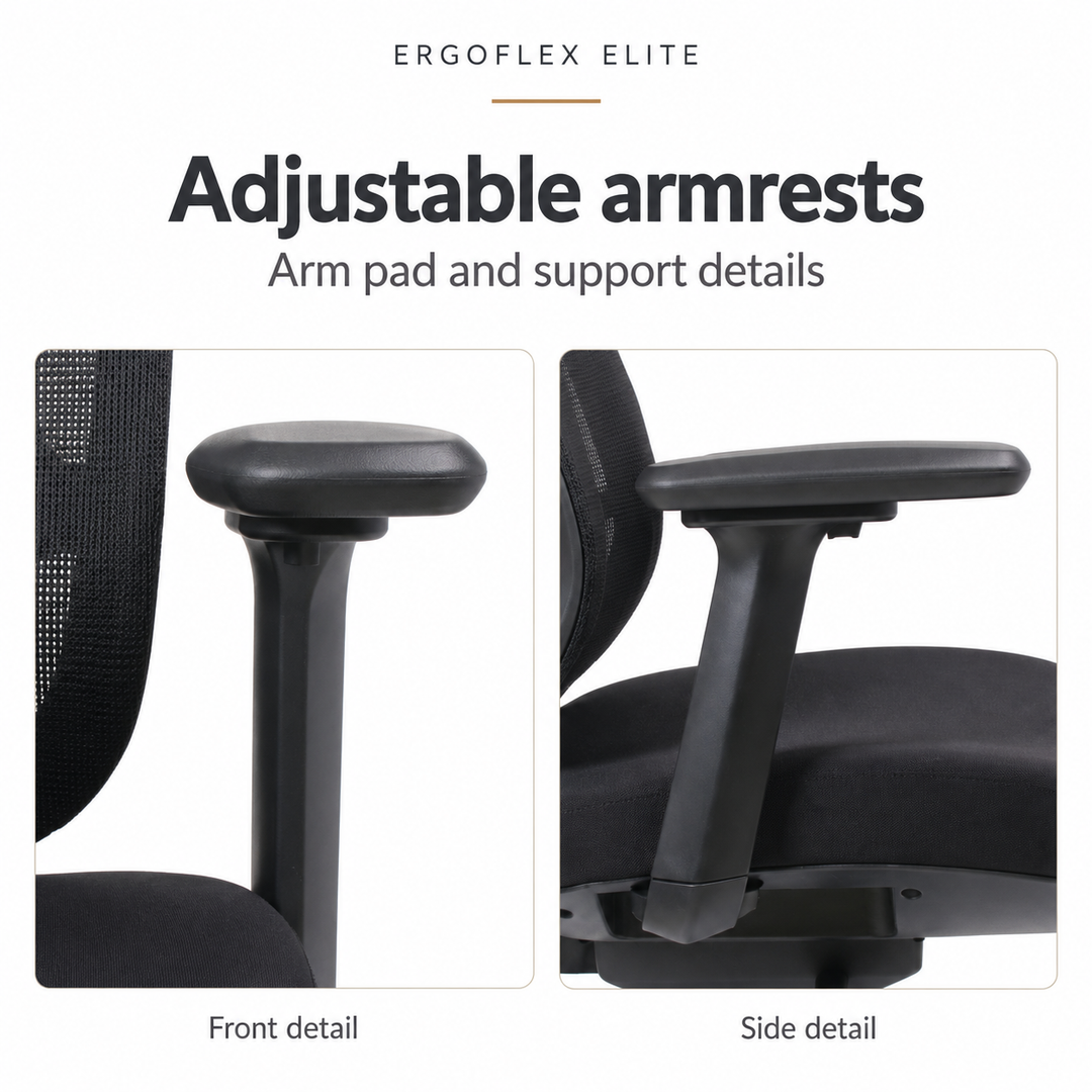 elite armrests confirmed product detail