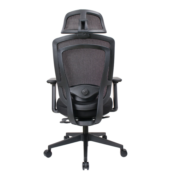 Ergoflex elite Black chair — original rear view