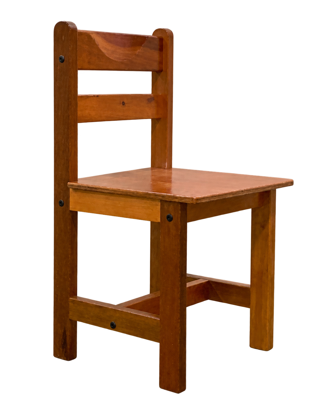 Wooden School Chair Kerusi Sekolah Kayu, produk berlatar lutsinar