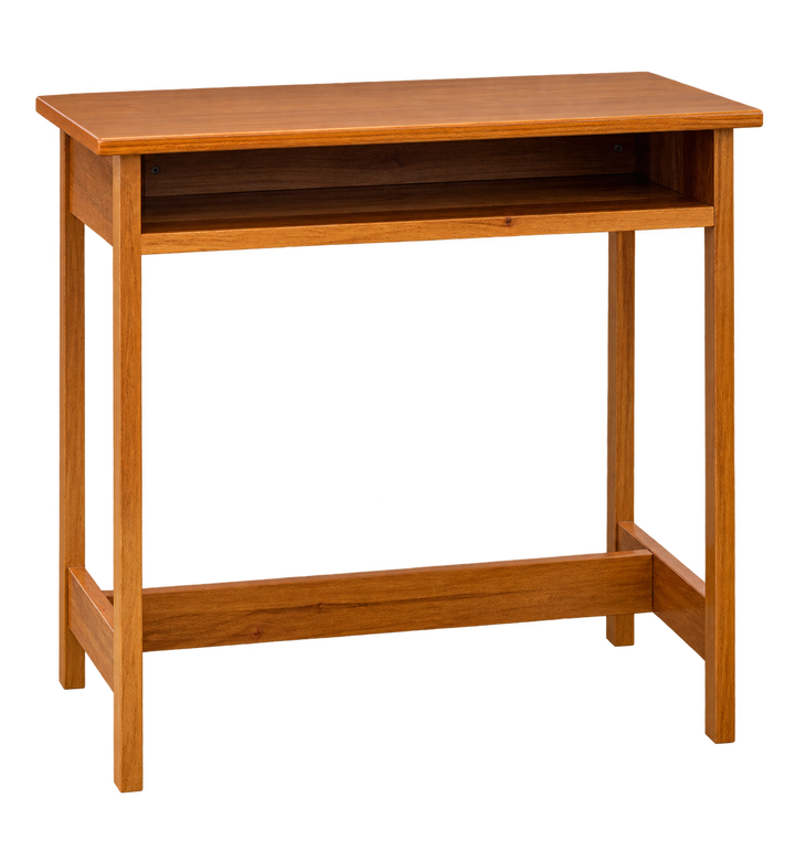 Wooden School Desk Meja Sekolah Kayu, produk berlatar lutsinar