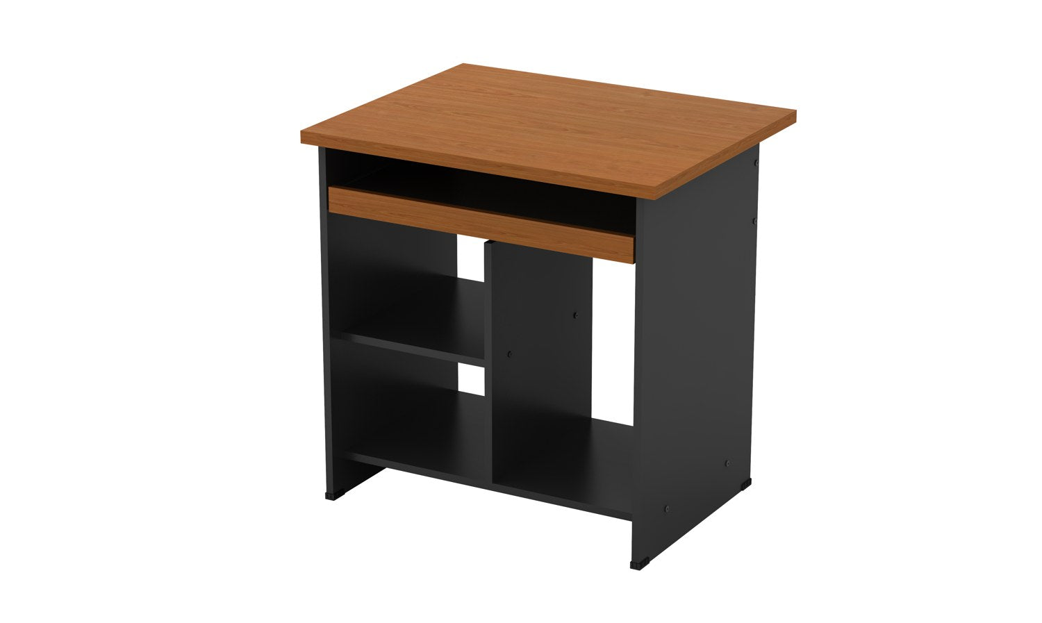 G-Series compact computer table GC1000, keyboard tray and CPU shelf